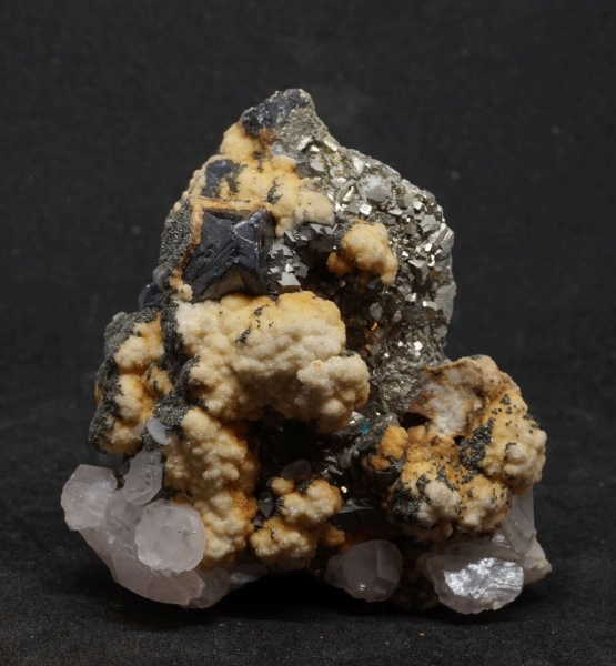 Sphalerit, Arsenopyrit, Pyrit, Calcit, Dolomit - Cavnic, Rumänien